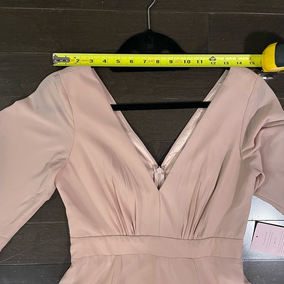 NWT BHLDN Doria Dress in whipped apricot. - Picture 10 of 11